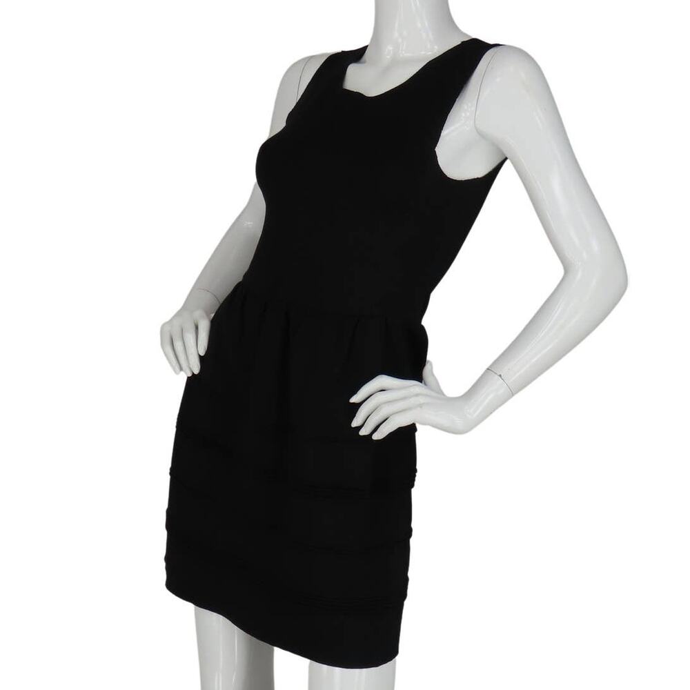 Madewell Sleeveless Ribbed Black Dress XS